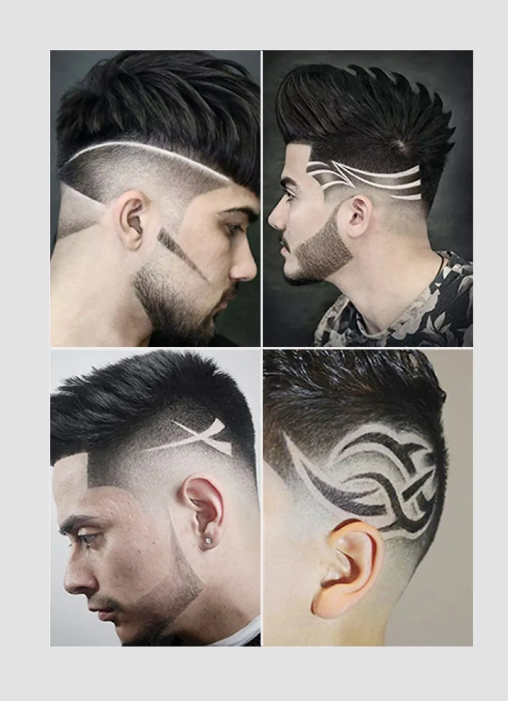 Kemei 2299-Tondeuse à cheveux sans fil pour barbier 0mm, machine de découpe et finition électrique professionnelle – Image 6